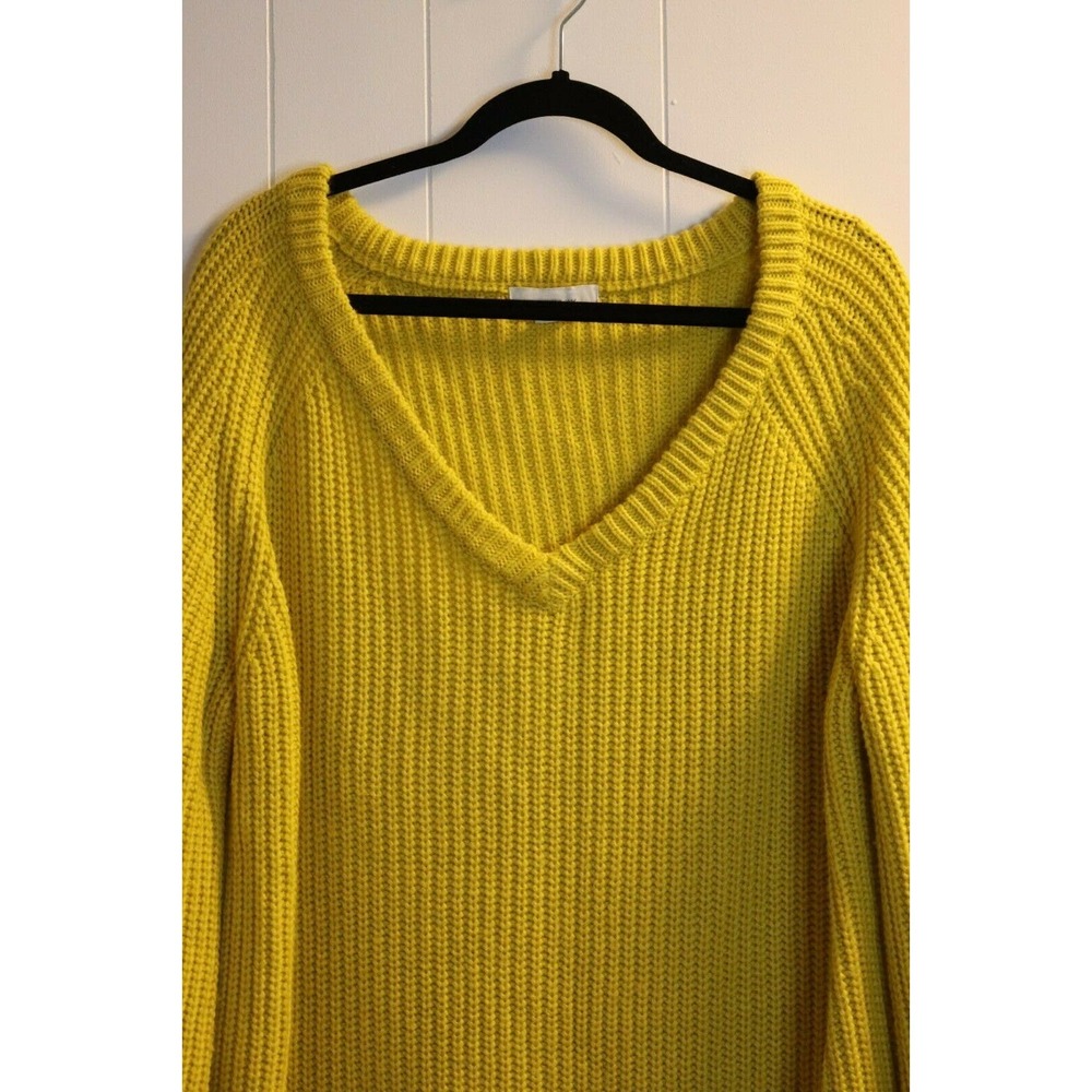 Lost Ink Yellow Sweater Size 3X